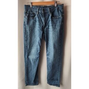 LEVIS 514 34X30 MENS DENIM JEANS PANTS MEDIUM WASH